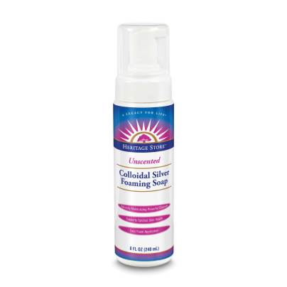 Colloidal Silver Foaming Soap (Fragrance Free) product image