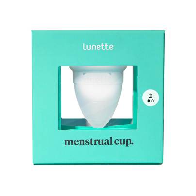 Lunette Menstrual Cup Clear Model 2 product image