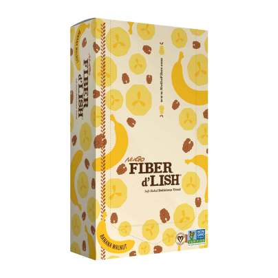 Fiber dLish Banana Walnut (case of 16 bars) product image
