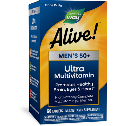Alive! Once Daily Mens 50+ Multi (Ultra Potency) product image