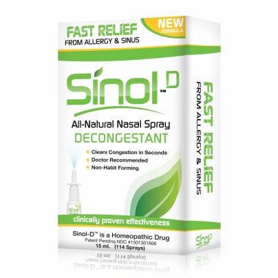Sinol-D All Natural Decongestant product image