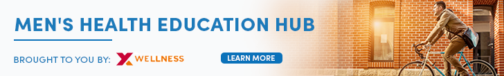 Visit our men's health education hub